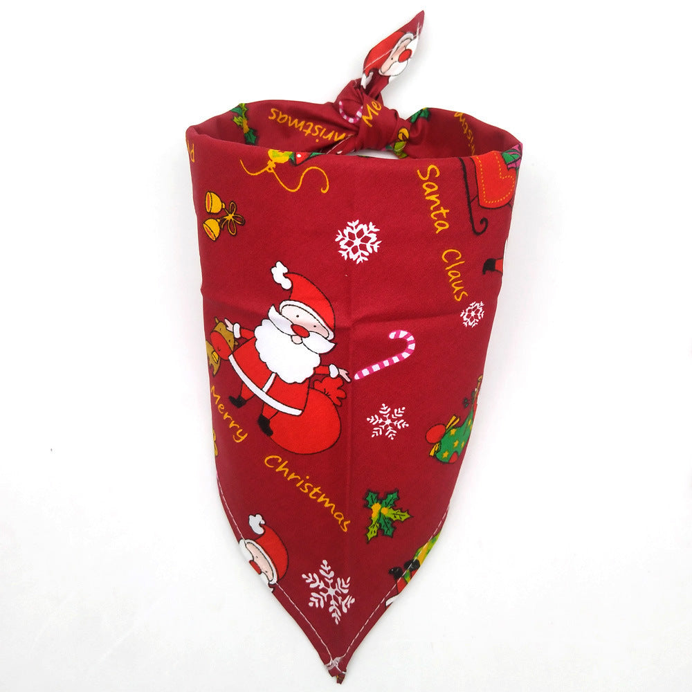 Weihnachtliches Halstuch